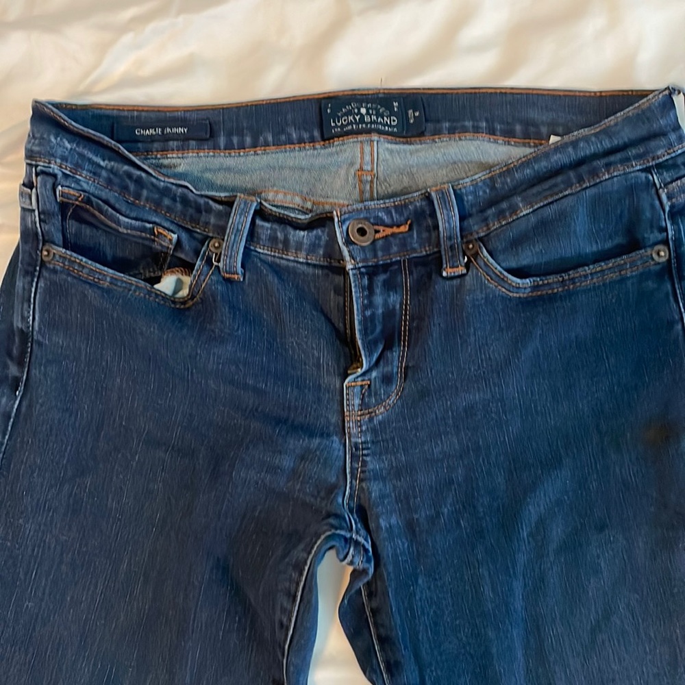 Lucky Brand Charlie Skinny Jeans sz6R/28R